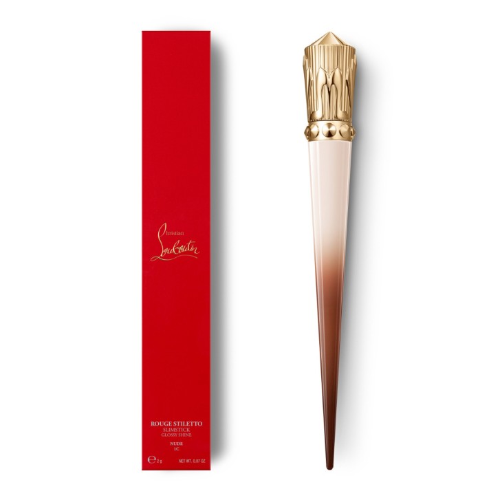 Rouge Stiletto Les Nudes - Shine Lipstick - Nude 1C - Christian