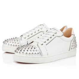 Vieira 2 - Sneakers - Calf leather and specchio leather - Bianco ...