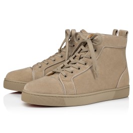 Louis - High-top sneakers - Veau velours - Saharienne - Men - Christian ...