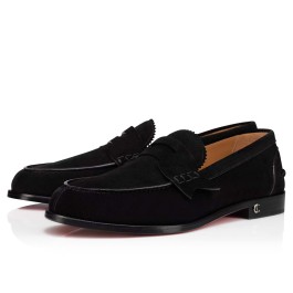 Christian Louboutin No Penny Leather Loafer in Black for Men