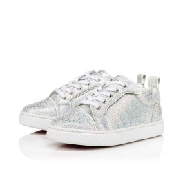 Silver christian sales louboutin sneakers