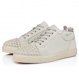 Louis Junior Spikes - Sneakers - Veau velours and spikes - Saharienne - Christian  Louboutin United States