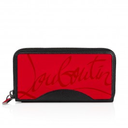 Panettone Leather Wallet in Black - Christian Louboutin