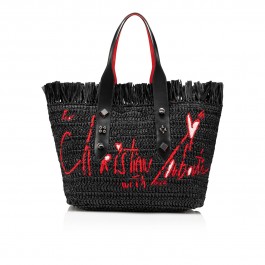 Luxury handbag - Frangibus Christian Louboutin medium tote bag in