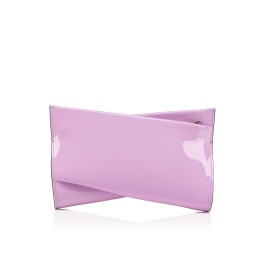 Loubitwist small - Clutch - Patent calf - Blush - Christian Louboutin