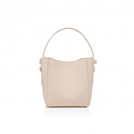 Cabachic mini - Bucket bag - Grained calf leather, rubber and