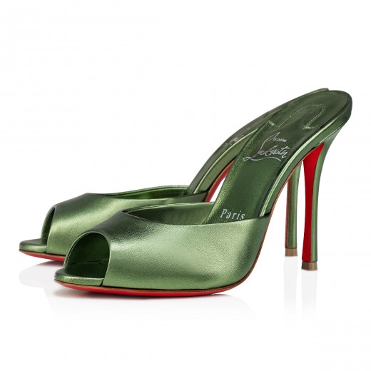 Christian Louboutin Rosalie 100 Red Patent PVC Ankle Strap Sandal Heel Pump  39 | eBay