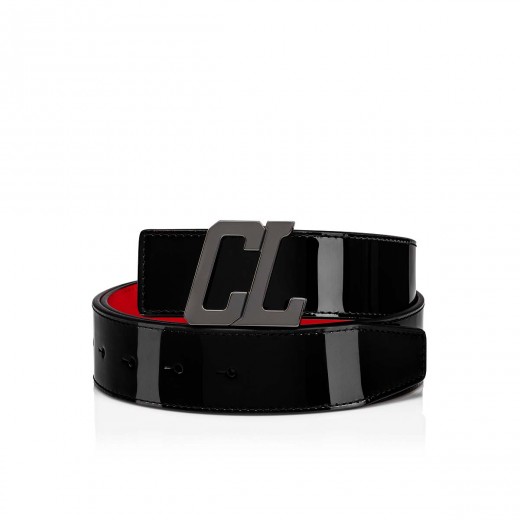 Mens Loubi Belt Sol/Sol/Sol Metal