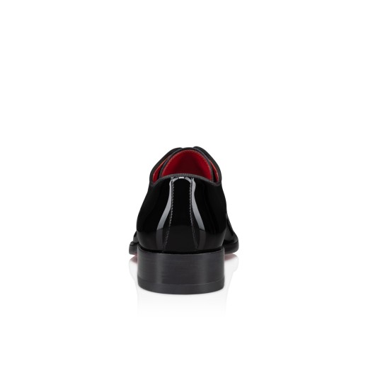 christian louboutin red bottom dress shoes Dandelion - Loafers - Velvet - Black - Men
