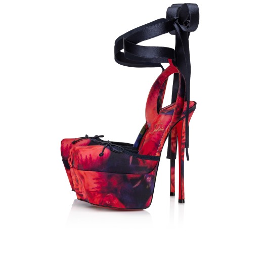 Louboutin black strappy heels new arrivals