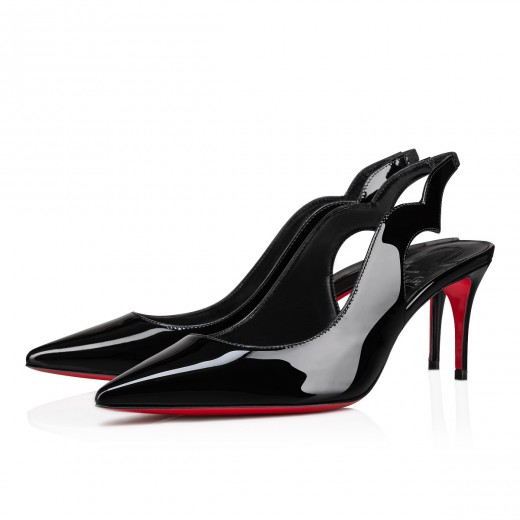 Christian Louboutin Hot Chick Iridescent Red Sole Slingback Pumps
