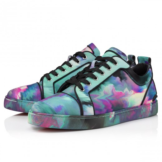Louis Junior Spikes - Sneakers - Veau velours - Smoky - Christian