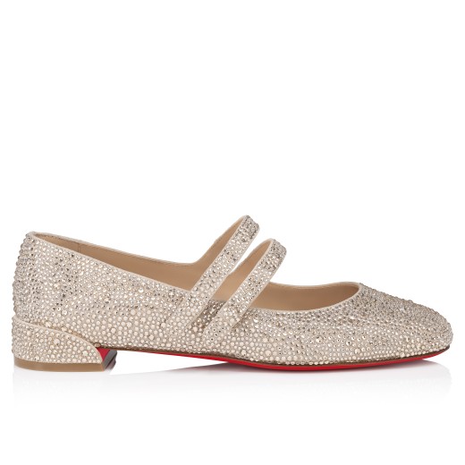 新品ビジューバレエシューズSweetJane36ルブタンLouboutin 新品ビジューSweetJaneバレリーナシューズ36ルブタンLouboutin