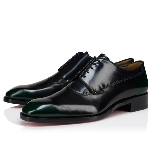 Top 5 - Derbies - Calf leather - Black - Men - Christian