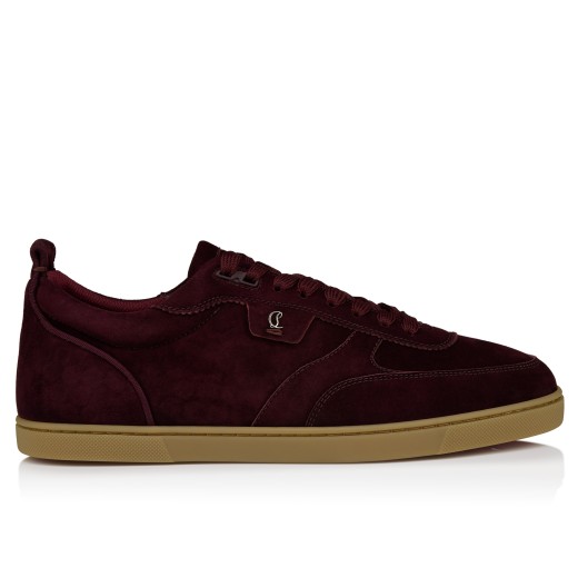 スニーカー CHRISTIAN LOUBOUTIN Men Sneakers Grey 3240426 GYB5 Christian Louboutin Louis Junior Orlato Velours Smoke Grey