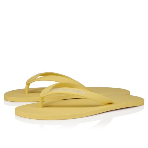The Christian Louboutin Summer - Thongs - Rubber - Azurite - Men
