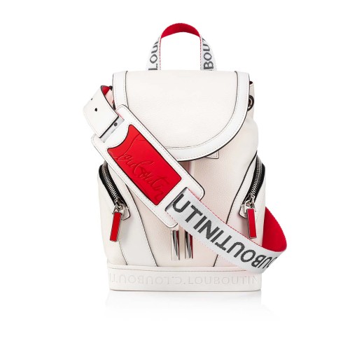 Backparis small White Canva - Handbags - Christian Louboutin