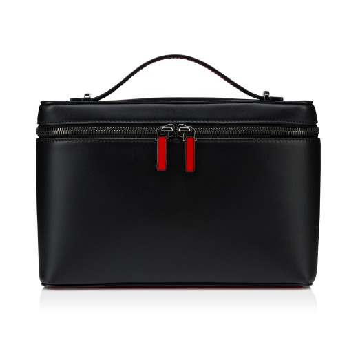 Christian Louboutin パーティーバッグ Funky - Duffle bag - Grained calf leather and spikes - Black