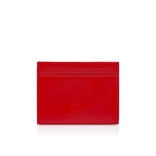 財布・小物その他 CHRISTIAN LOUBOUTIN WOMAN WALLETS Panettone - Wallet - Calf leather and rubber - Black