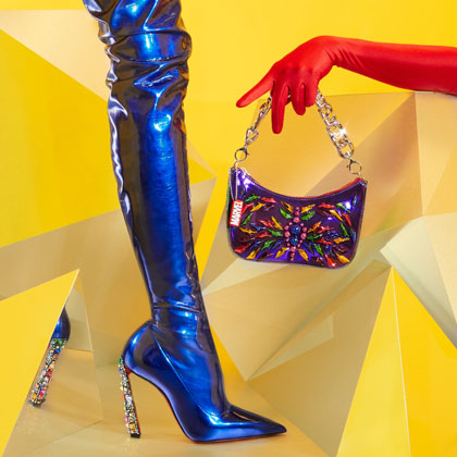 Channel Your Inner Avenger with Christian Louboutin x Marvel Capsule  Collection