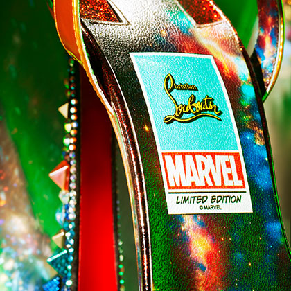 Christian Louboutin's Marvel Shoe Collection Brings Red Soles to Superheros  - Nerdist