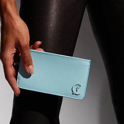 Loubi54 - Card holder - Calf leather - Mineral